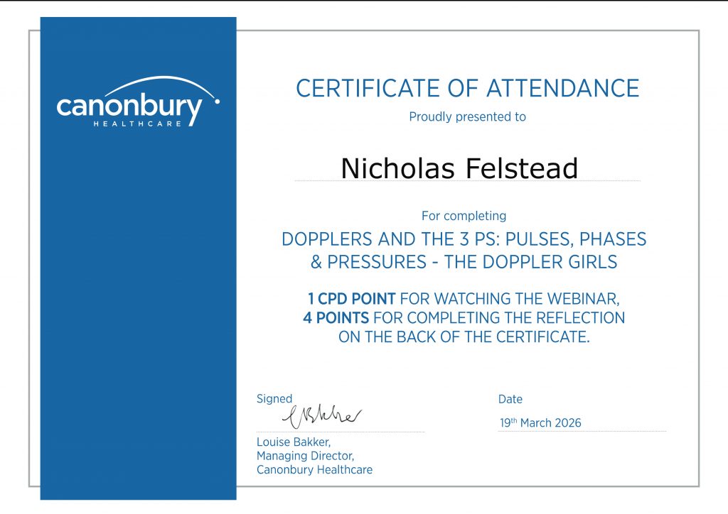 Doppler Certificate